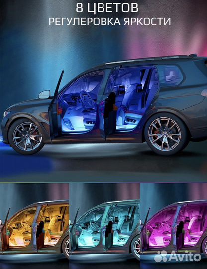 Светодиодная лента для автомобиля