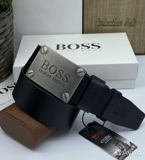 Ремень кожаный