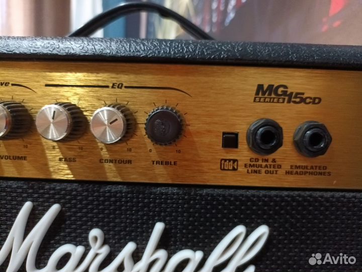 Гитарный комбоусилитель Marshall mg15cd 45watt