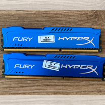 Оперативная память Kingston Hyperx Fury ddr3