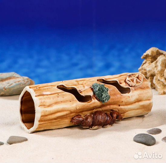 Полено для аквариума