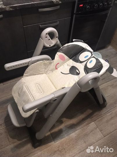 Стульчик для кормления chicco polly 2 start