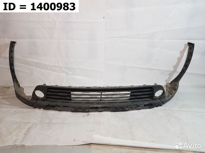 Спойлер переднего бампера губа Kia Rio