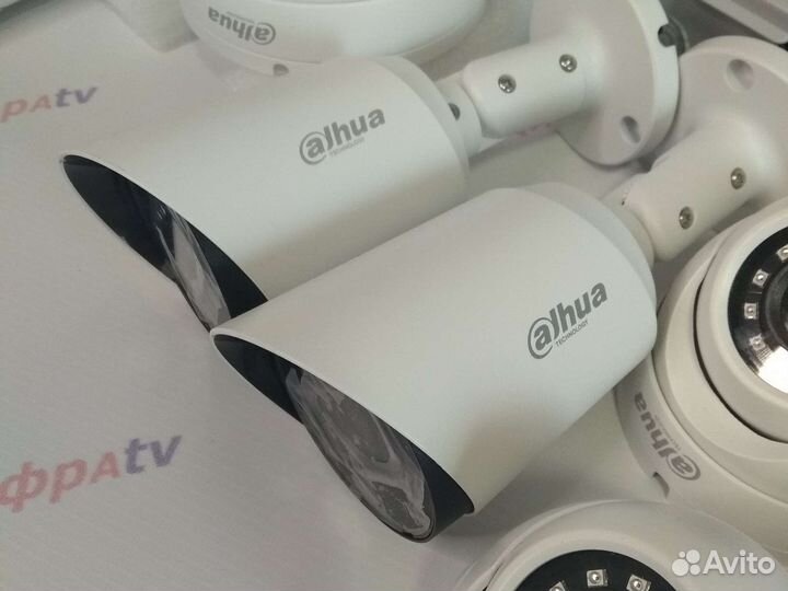 12 Камер видеонаблюдения 4Мп регистратор Dahua