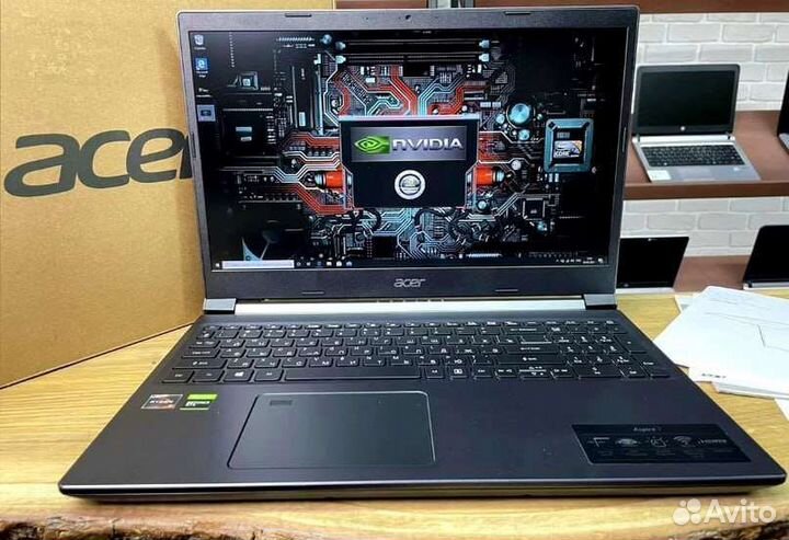 Ноутбук Acer Aspire 7. A715-41G. чёрный