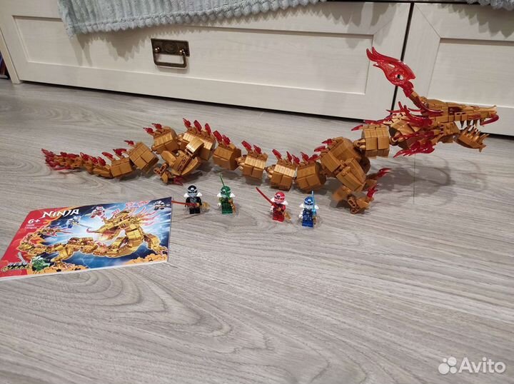Конструктор Ninja Золотой Дракон 1314 деталей