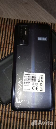 Продаю телефон Tecno Pova 2