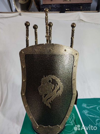 Подставка для шампуров щит орел