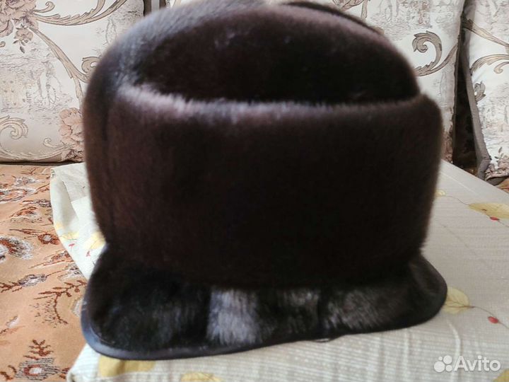 Меховая мужская кепка