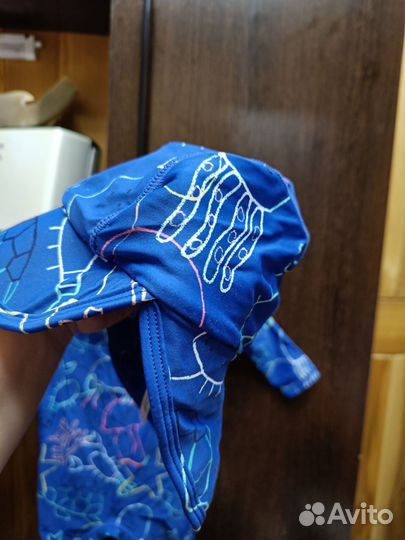 Купальный костюм для мальчика с рукавами слитный