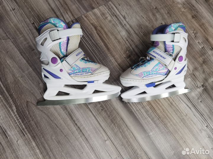 Коньки детские раздвижные 26 - 31р. Nordway