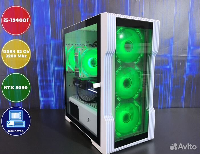 Игровая система i5-RTX3050-32DDR4-ORH982364057-H610