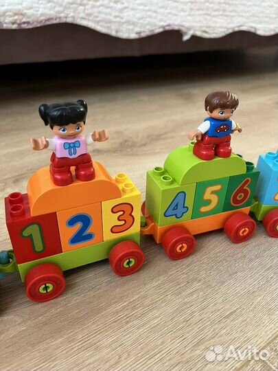 Lego duplo поезд