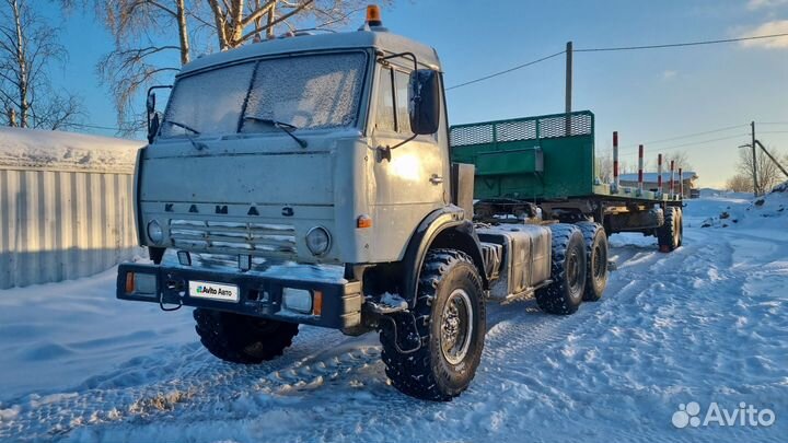 КАМАЗ 43118 с полуприцепом, 2000