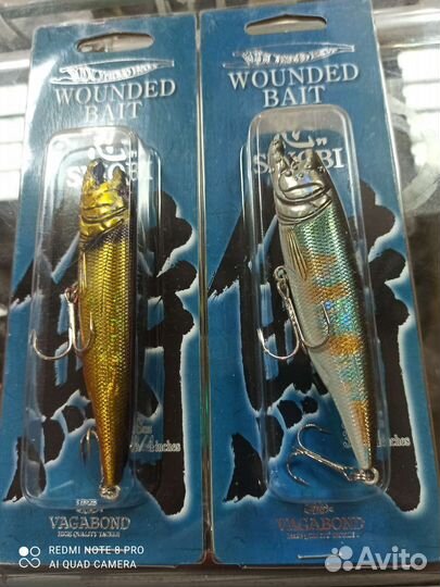 Воблеры wounded bait sinobi