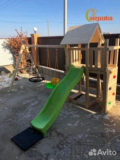 Детский домик песочница Савушка Мастер 10