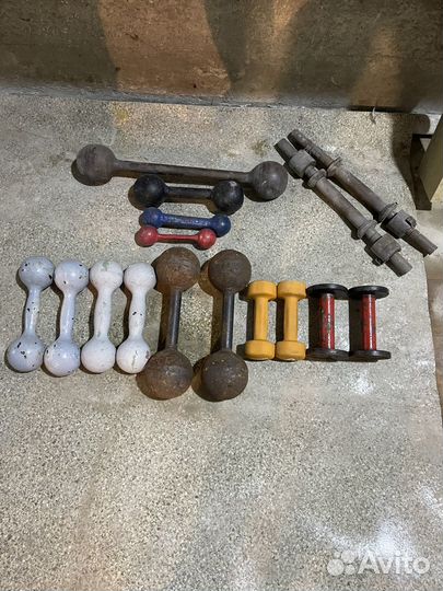 Гантели и грифы
