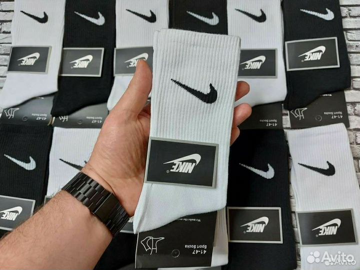 Носки nike высокие