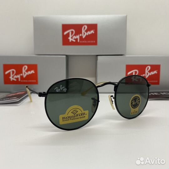 Очки Ray Ban Oval black/black