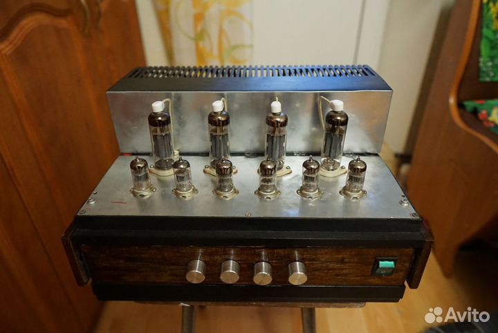 Ламповый усилитель стерео 15в на канал