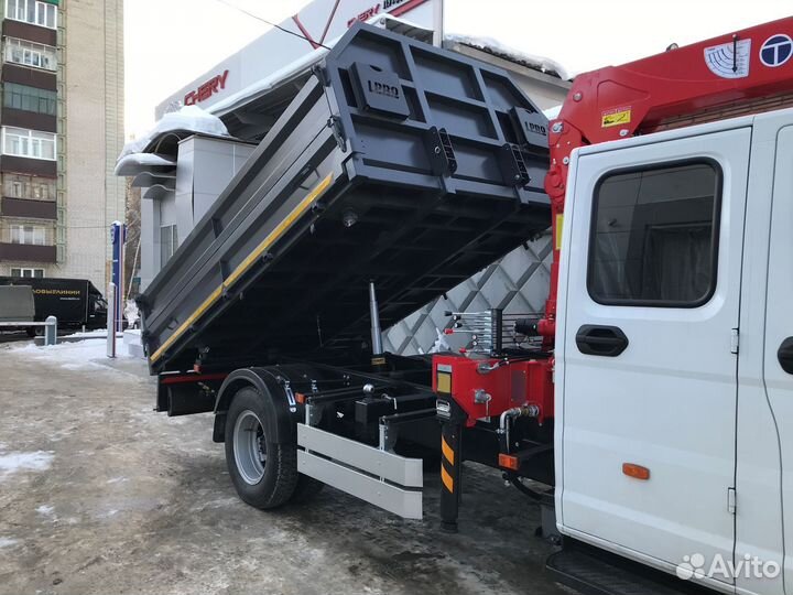 ГАЗ ГАЗон Next C42R33 с КМУ, 2023