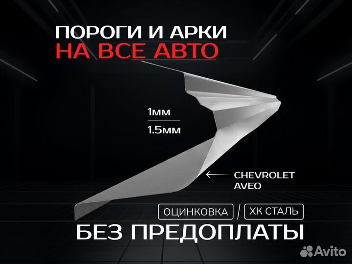 Пороги Renault Megane 2 Рено Меган