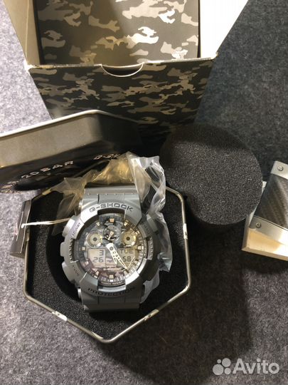 Casio G-shock GA-100CF (комуфляж, новые)