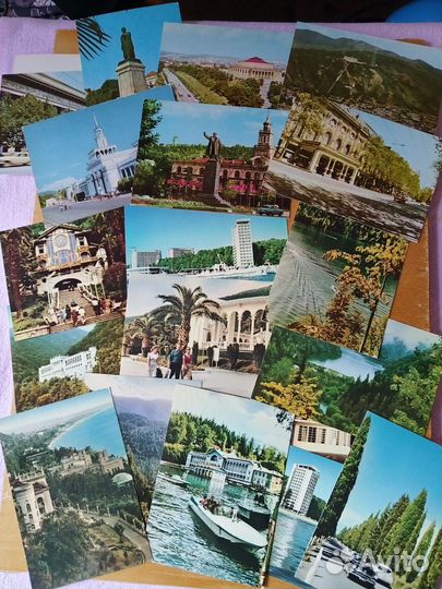 Наборы открыток городов СССР