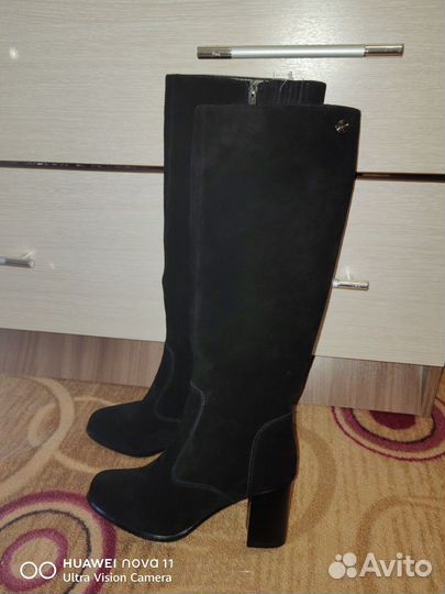 Сапоги женские осенние размер 36- 37