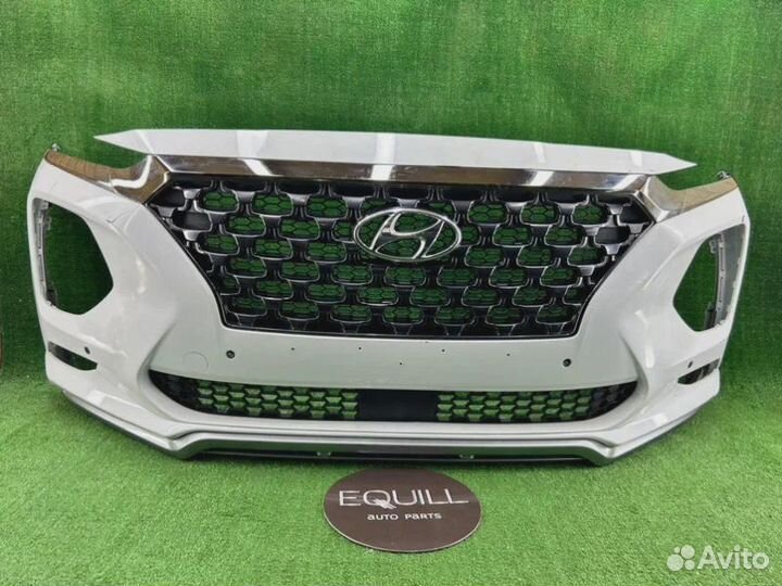 Бампер передний Hyundai Santa Fe TM 2018-2020