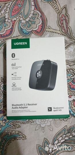 Bluetooth приёмник Ugreen CM 106 40759P