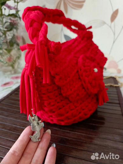 Сумка вязаная