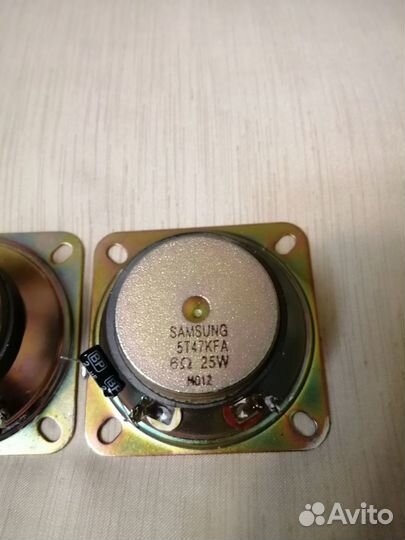 Вч динамики Samsung 6 oм 25 ватт