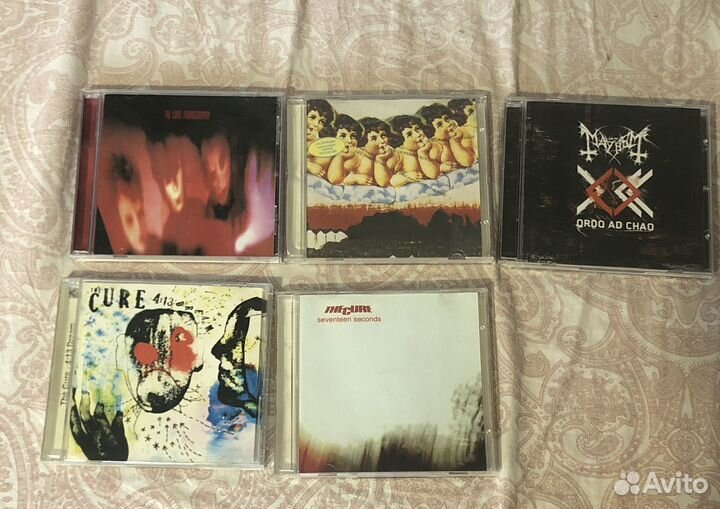 Диски the cure и mayhem