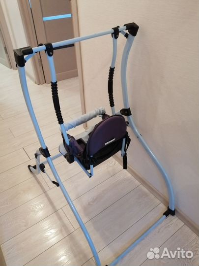 Детская качель напольная