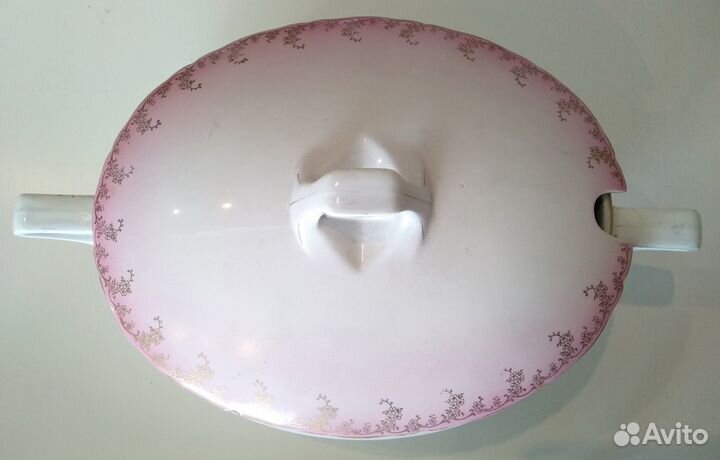 Супница красивая Т-ва М.С.Кузнецова