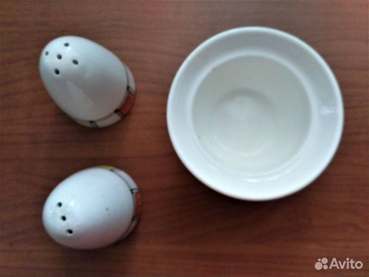 Солонка и перечница фарфор СССР