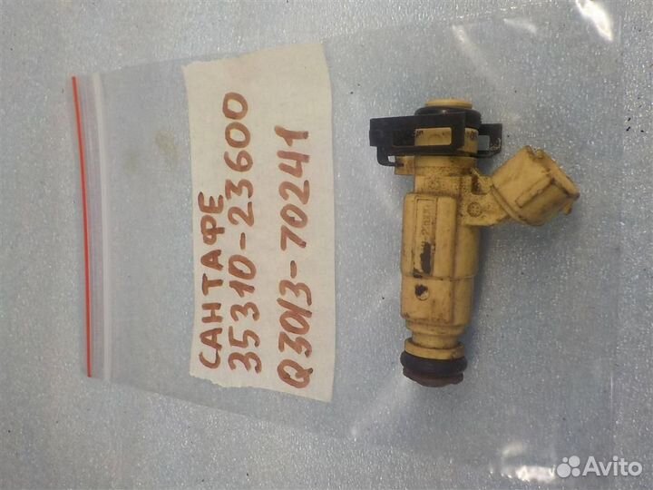 Форсунка инжекторная электрическая Hyundai Santa