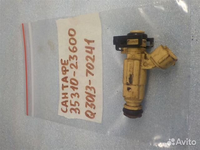 Форсунка инжекторная электрическая Hyundai Santa