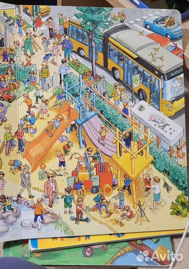 Виммельбух книги для детей 3шт