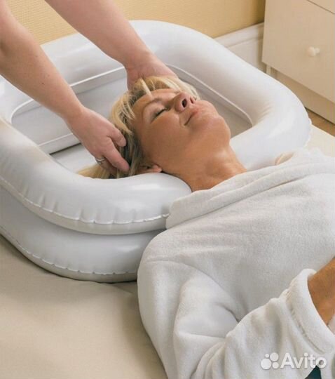 Ванна надувная для мытья головы