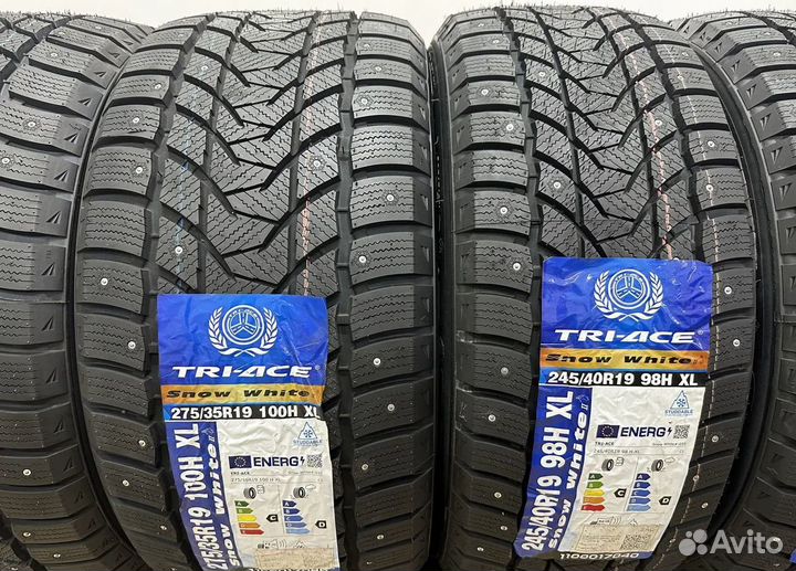 Tri Ace Snow White II 245/40 R19 и 275/35 R19 19J