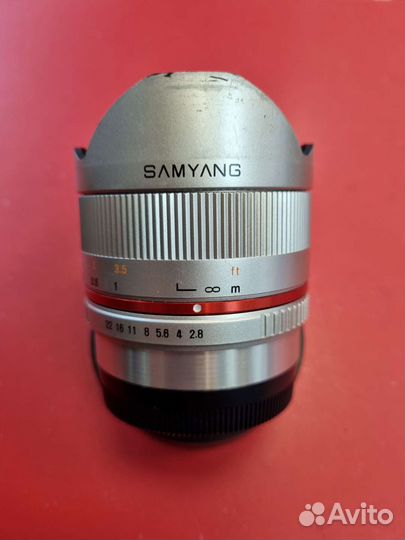 Samyang 8mm f2.8 fujifilm FX fish EYE