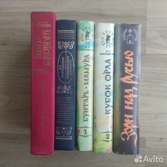 Толстой, Ключевский, Рапов, Шильдкрет. 5 книг