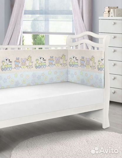 Бортики в детскую кроватку