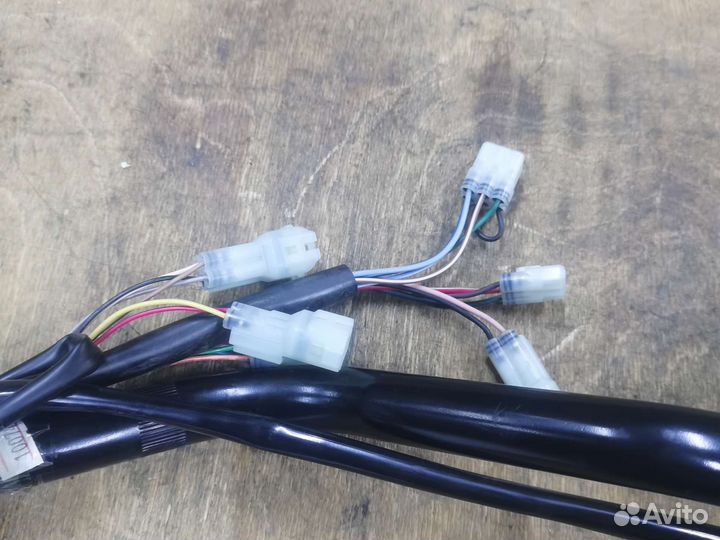 Руль в сборе с блоками Stels Leopard