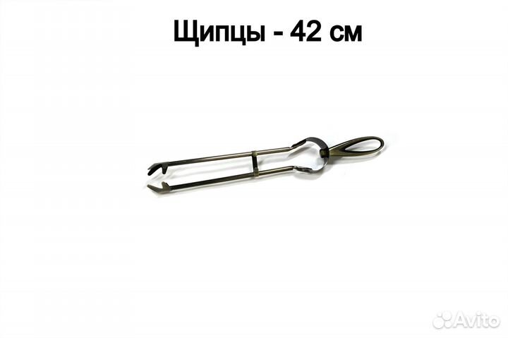 Каминный набор 5 предметов античная латунь (19А)