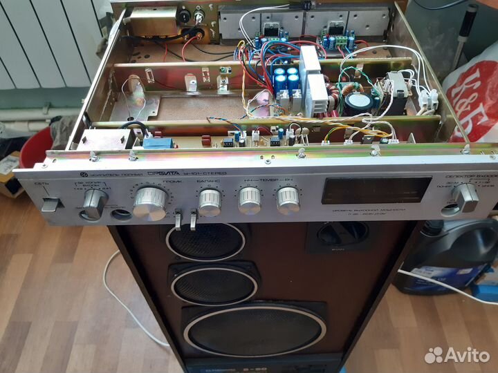 Hi-Fi усилитель мощности для колонок S-90 (35ас)