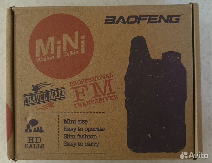 Рация Baofeng BF-T1 (2 шт.)