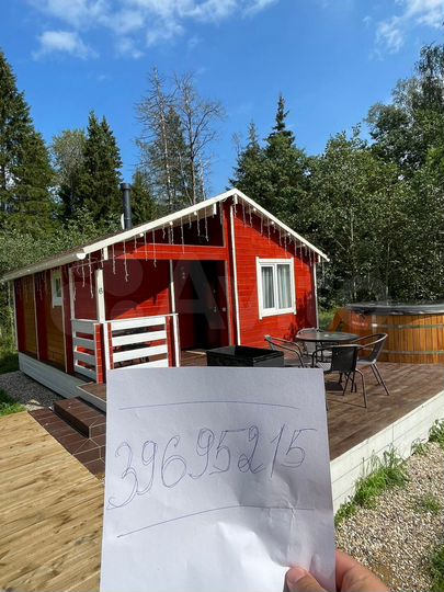 Коттедж 33 м² на участке 2 га